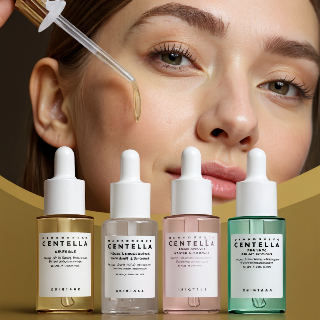 Centella Asiatica ensemble de soins de la peau Essence hydratante